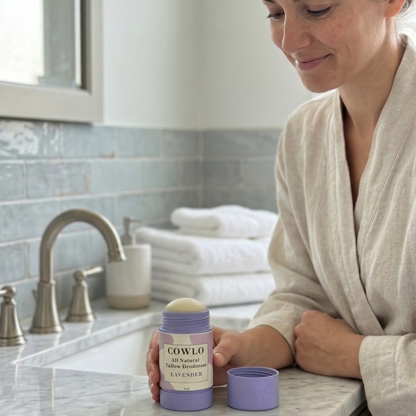 All Natural Tallow Deodorant - Lavender