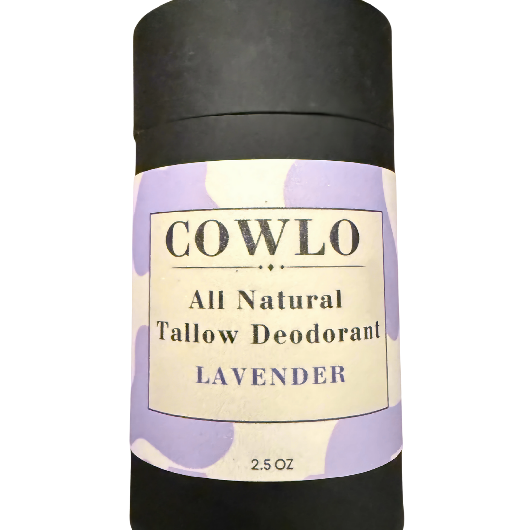 All Natural Tallow Deodorant - Lavender (2.5 oz)