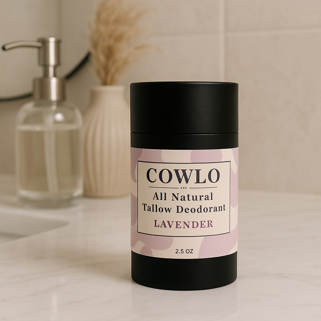 All Natural Tallow Deodorant - Lavender (2.5 oz)