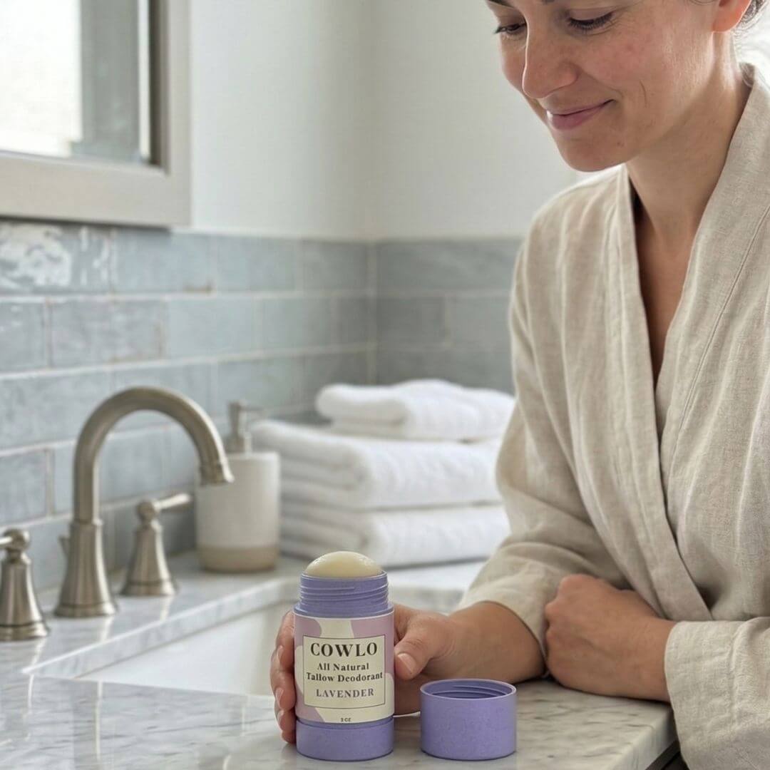 All Natural Tallow Deodorant - Lavender