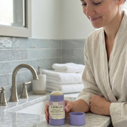 All Natural Tallow Deodorant - Lavender