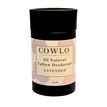 All Natural Tallow Deodorant - Lavender (2.5 oz)