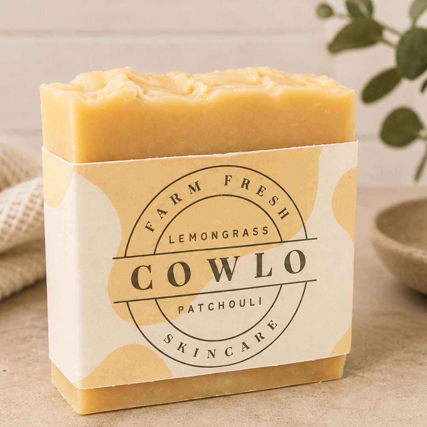 Lemongrass Patchouli Tallow Soap
