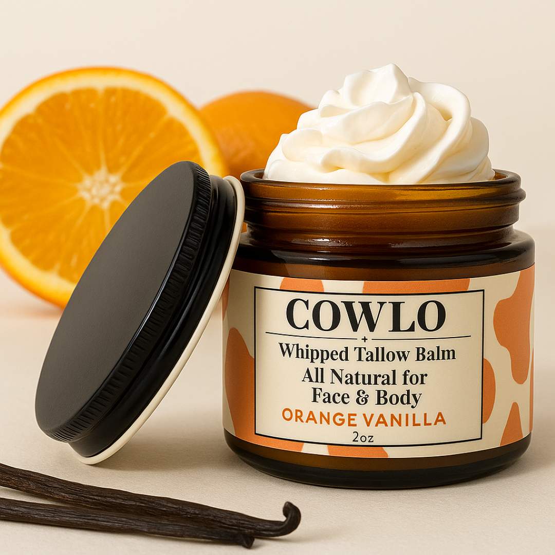 Orange Vanilla Whipped Tallow Balm