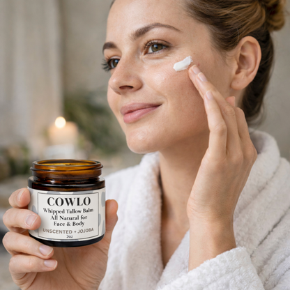 Pure Unscented + Jojoba Oil Whipped Tallow Balm