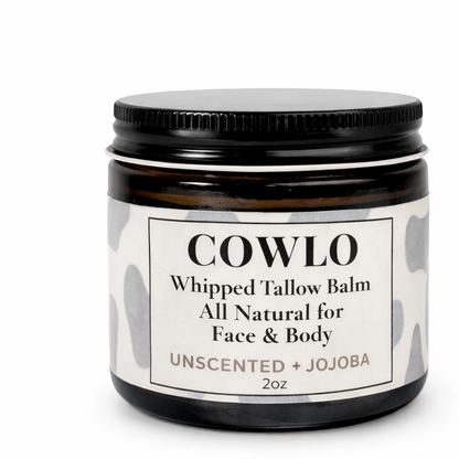 Pure Unscented + Jojoba Oil Whipped Tallow Balm