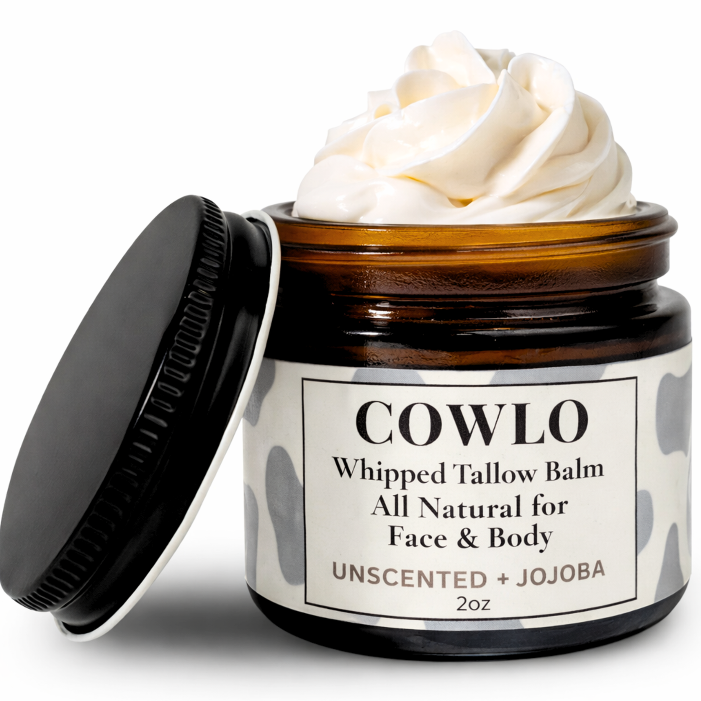 Pure Unscented + Jojoba Oil Whipped Tallow Balm