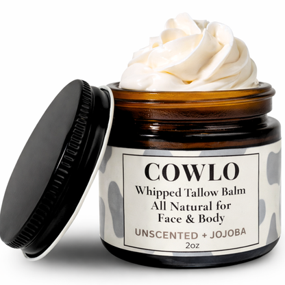 Pure Unscented + Jojoba Oil Whipped Tallow Balm